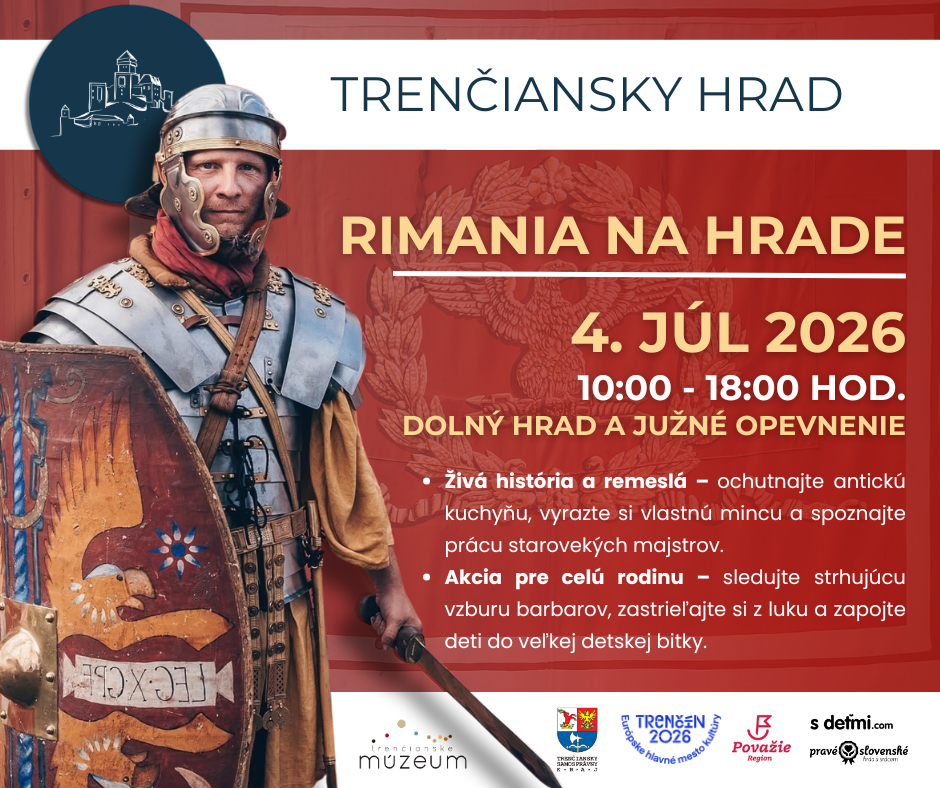 Rimania na Trenčianskom hrade banner 