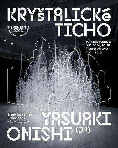 Výstava Yasuaki Onishi (Japonsko): Kryštalické ticho