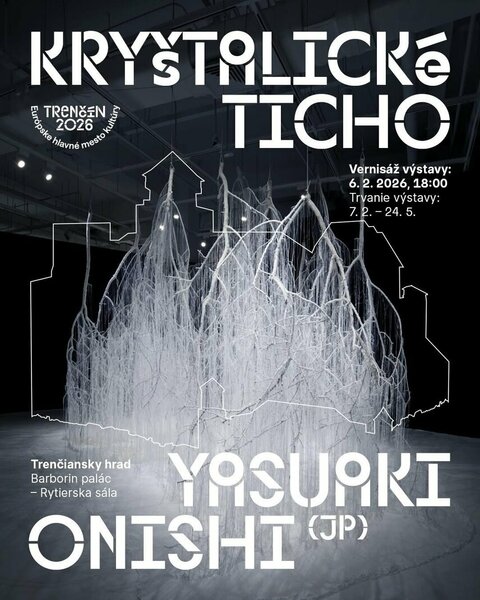 Výstava Yasuaki Onishi (Japonsko): Kryštalické ticho