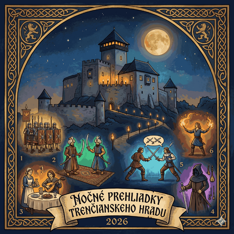 Večerné prehliadky: 1000 rokov hradu