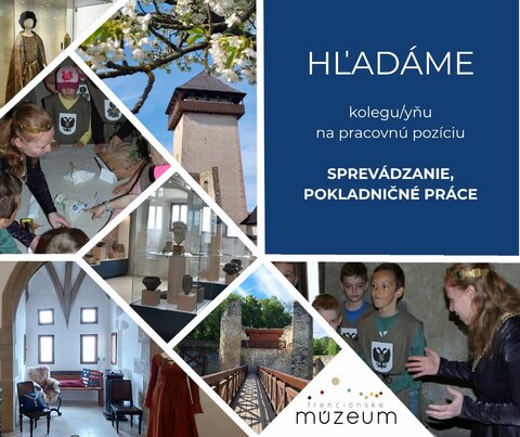 Voľné pracovné miesto:  „SPREVÁDZANIE, POKLADNIČNÉ PRÁCE“