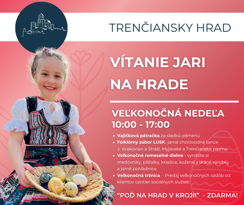 Vítanie jari na hrade + "Poď na hrad v kroji!"