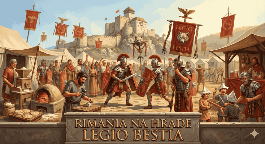 Rimania na hrade  - LEGIO BESTIA