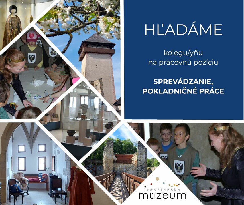 Voľné pracovné miesto:  „SPREVÁDZANIE, POKLADNIČNÉ PRÁCE“