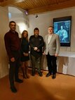 Digitálna bádateľňa - Riaditel_Trencianskeho_muzea_v_Trencine_Mgr._Peter_Martinisko_a_zastupcovia_cezhranicneho_partnera_Muzeum_regionu_Valassko_zastupca_riaditela_RNDr._Lukas_Spitzer_PhD._a_historici_Mgr._Ivana_Spitzer_Ostranska_a_MP